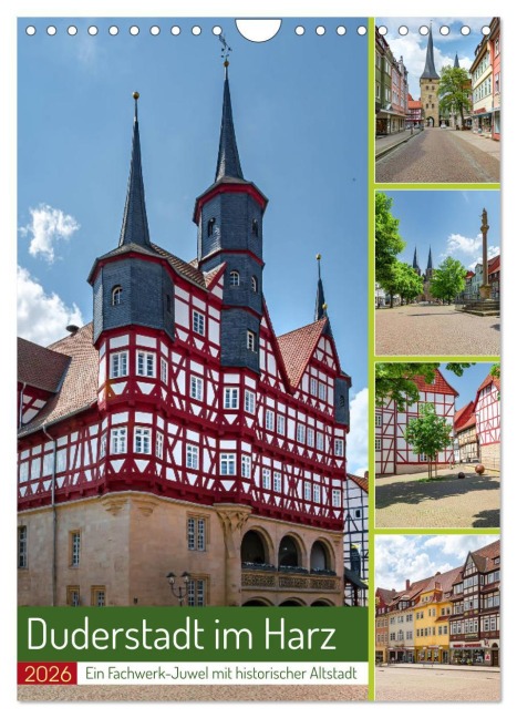 Duderstadt am Harz (Wandkalender 2026 DIN A4 hoch), CALVENDO Monatskalender - Steffen Gierok-Latniak