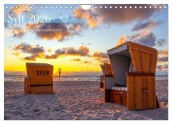 Cover-Bild zum Titel 'Sylt - Magie der Abendstunden (Wandkalender 2026 DIN A4 quer), CALVENDO Monatskalender' von 'Anne Fritzenwanker'