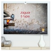 Cover-Bild zum Titel 'Jaguar E-Type 2026 (hochwertiger Premium Wandkalender 2026 DIN A2 quer), Kunstdruck in Hochglanz' von 'Petra Sagnak'