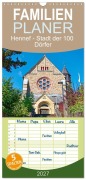 Cover-Bild zum Titel 'Familienplaner 2027 - Hennef - Stadt der 100 Dörfer mit 5 Spalten (Wandkalender, 21 x 45 cm) CALVENDO' von 'Rupert Kowalski'