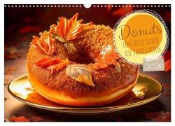 Cover-Bild zum Titel 'Donuts - Eine Reise durch die Jahreszeiten (Wandkalender 2026 DIN A3 quer), CALVENDO Monatskalender' von 'Sell Pixs:Sell'