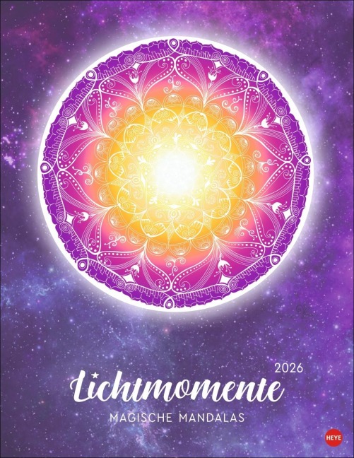 Lichtmomente Posterkalender 2026 - Magische Mandalas - 