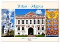 Mitau-Jelgava - Kurlands malerische Hauptstadt (Wandkalender 2024 DIN A2 quer), CALVENDO Monatskalender - Henning von Löwis of Menar