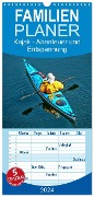 Familienplaner 2024 - Kajak - Abenteuer und Entspannung mit 5 Spalten (Wandkalender, 21 x 45 cm) CALVENDO - Peter Roder