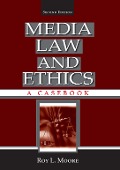 Cover-Bild zum Titel 'Media Law and Ethics' von 'Roy L. Moore'