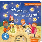 Cover-Bild zum Titel 'Mein liebstes Pustebuch - Ich geh mit meiner Laterne' von 'Maria Höck'