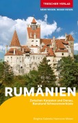 Cover-Bild zum Titel 'TRESCHER Reiseführer Rumänien' von 'Birgitta Gabriela Hannover Moser'