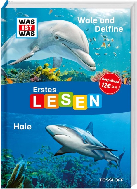 WAS IST WAS Erstes Lesen Doppelband 4. Wale und Delfine/Haie - Christina Braun