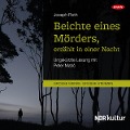 Cover-Bild zum Titel 'Beichte eines Mörders, erzählt in einer Nacht' von 'Joseph Roth'
