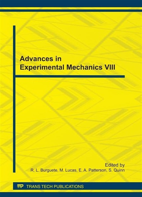 Advances in Experimental Mechanics VIII - 