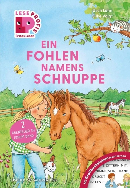 Leseprofis - GROSSBUCHSTABEN: EIN FOHLEN NAMENS SCHNUPPE, 1. Klasse - Usch Luhn