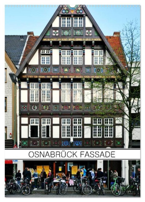 Osnabrück Fassade (Wandkalender 2026 DIN A2 hoch), CALVENDO Monatskalender - Jörg Dietrich