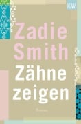 Cover-Bild zum Titel 'Zähne zeigen' von 'Zadie Smith'