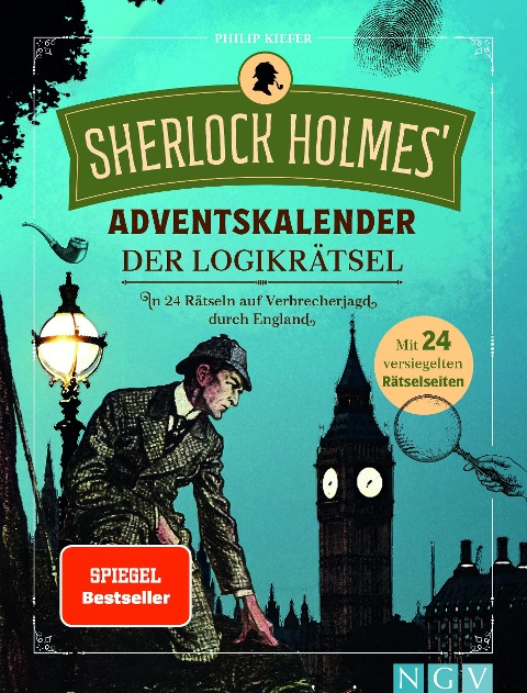 Sherlock Holmes' Adventskalender der Logikrätsel - Philip Kiefer