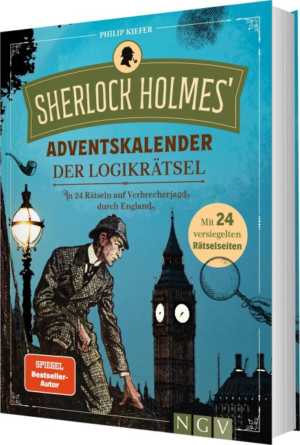 Sherlock Holmes' Adventskalender der Logikrätsel - Philip Kiefer