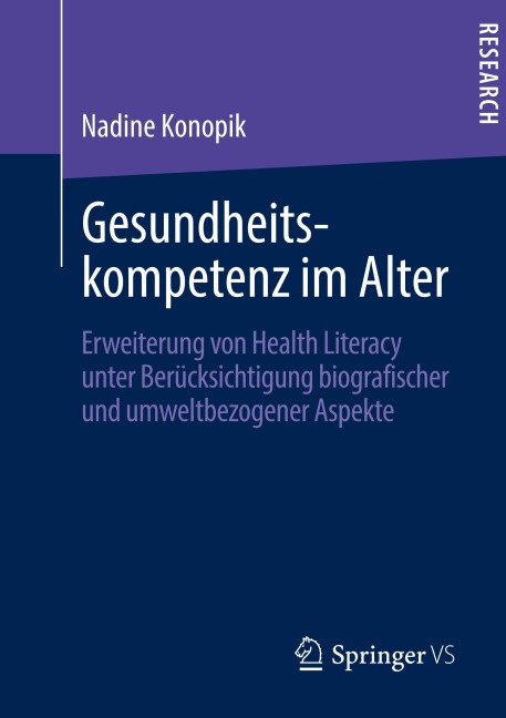 Gesundheitskompetenz im Alter - Nadine Konopik