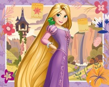 Cover-Bild zum Titel 'Kinderpuzzle 48 Teile - Disney Prinzessinnen - Prinzessin Rapunzel' von ''