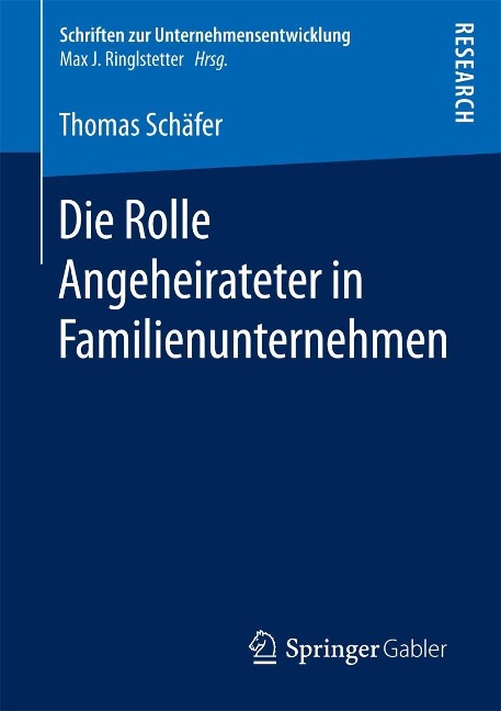 Die Rolle Angeheirateter in Familienunternehmen - Thomas Schäfer