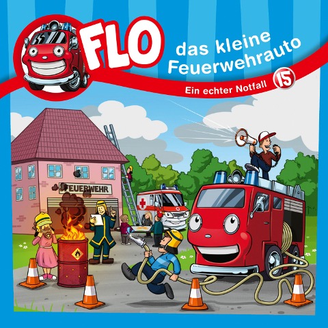 15: Ein echter Notfall - Flo das kleine Feuerwehrauto, Christian Mörken, Joanna Gypser