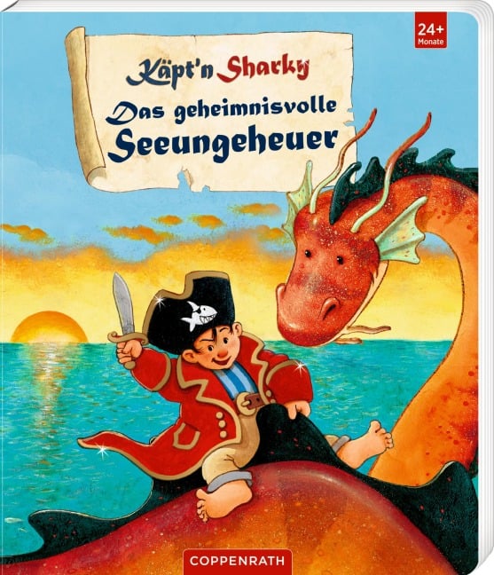 Käpt'n Sharky - Das geheimnisvolle Seeungeheuer (Pappbilderbuch) - Jutta Langreuter
