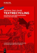 Cover-Bild zum Titel 'Textrecycling' von 'Marianne Taatz-Jacobi'