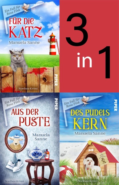 Bundle: Ein Fall für Rosa Fink 1-3 - Manuela Sanne