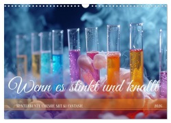 Cover-Bild zum Titel 'Wenn es stinkt und knallt (Wandkalender 2026 DIN A3 quer), CALVENDO Monatskalender' von 'Kerstin Waurick'