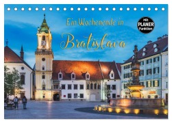 Cover-Bild zum Titel 'Ein Wochenende in Bratislava (Tischkalender 2026 DIN A5 quer), CALVENDO Monatskalender' von 'Gunter Kirsch'
