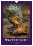 Cover-Bild zum Titel 'Ozeanische Träume - Ein Jahr durch das Auge des Meeres (Wandkalender 2026 DIN A4 hoch), CALVENDO Monatskalender' von 'Dagmar Schmeißer'