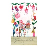 Cover-Bild zum Titel 'Geschenkpapierkalender Blumen 2027' von 'Silke Leffler'