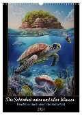 Die Schönheit unter und über Wasser (Wandkalender 2024 DIN A3 hoch), CALVENDO Monatskalender - DigitalDreamweaver DigitalDreamweaver