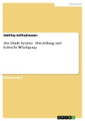 Cover-Bild zum Titel 'Das Duale System - Darstellung und kritische Würdigung' von 'Mathias Bellinghausen'