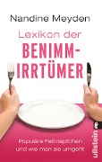 Cover-Bild zum Titel 'Lexikon der Benimmirrtümer' von 'Nandine Meyden'