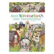 Cover-Bild zum Titel 'Mein Wimmelbuch vom Tierschutzhof' von 'Katharina Staar'
