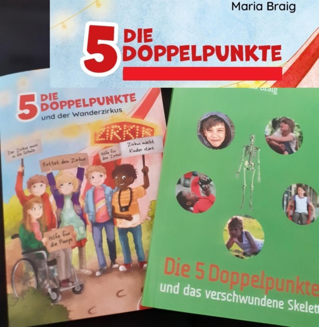Die 5 Doppelpunkte - Kinderkrimi - Maria Braig