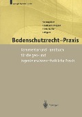 Cover-Bild zum Titel 'Bodenschutzrecht - Praxis' von ''