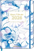 GlücksKalender 2026 - Blumen (All about blue) - 