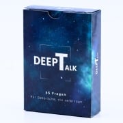 Cover-Bild zum Titel 'DeepTalk Gesprächsfragekarten (Poket Size)' von 'Mütsch GmbH'