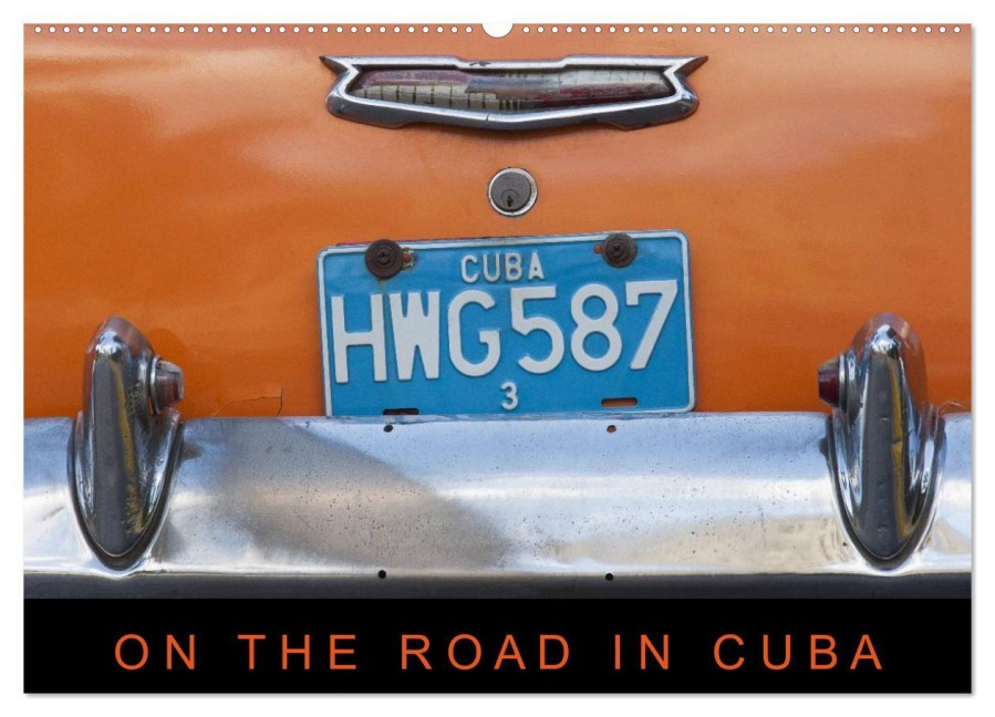 On the road in Cuba (Wandkalender 2026 DIN A2 quer), CALVENDO Monatskalender - Martin Ristl