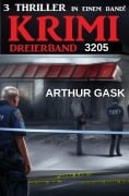 Cover-Bild zum Titel 'Krimi Dreierband 3205' von 'Arthur Gask'