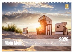 Moin Moin Schöne Stunden am Ostseestrand (Wandkalender 2026 DIN A3 quer), CALVENDO Monatskalender - Linda Geisdorf Photography