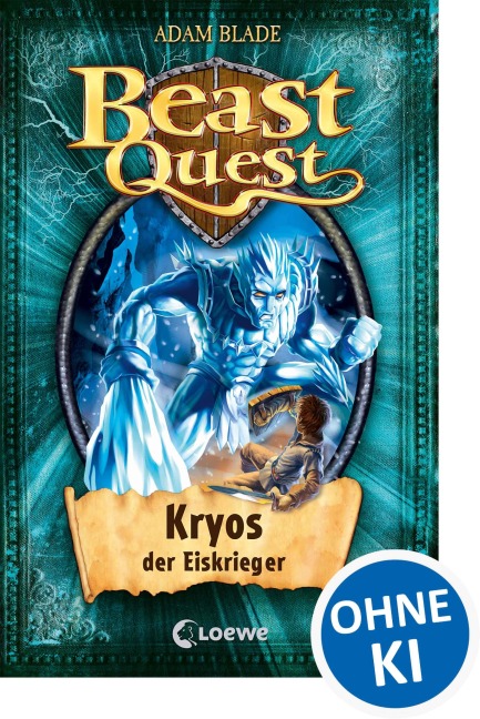 Beast Quest 28. Kryos, der Eiskrieger - Adam Blade