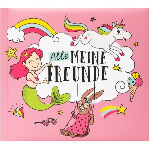 GRUSS & CO Freundebuch Motiv "Alle meine Freunde" - 