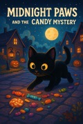 Cover-Bild zum Titel 'Midnight Paws and the Candy Mystery' von 'Ilyas Elmahdi'