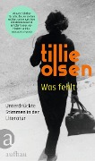 Cover-Bild zum Titel 'Was fehlt' von 'Tillie Olsen'