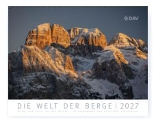 Cover-Bild zum Titel 'DAV Die Welt der Berge 2027 Kalender' von ''