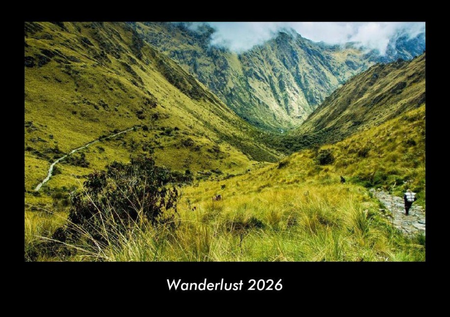 Wanderlust 2026 Fotokalender DIN A3 - Tobias Becker