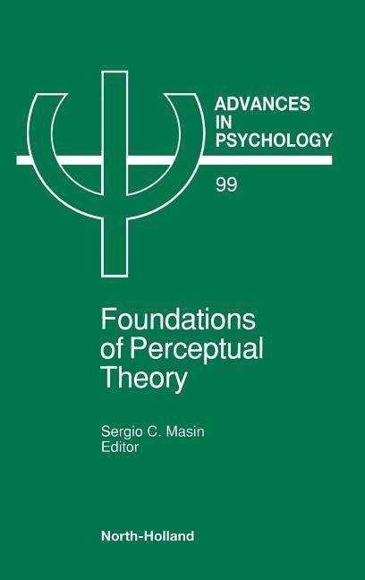 Foundations of Perceptual Theory - Masin