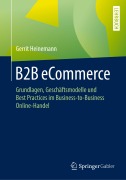 Cover-Bild zum Titel 'B2B eCommerce' von 'Gerrit Heinemann'
