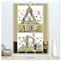 ABC. Ein Alphabet in Bildern. (hochwertiger Premium Wandkalender 2024 DIN A2 hoch), Kunstdruck in Hochglanz - Kateryna Yerokhina